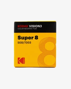 Kodak VISION3 50D (7203) Colour Negative Super 8 Film