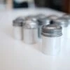 Vintage Kodak Metal Film Canisters - Silver