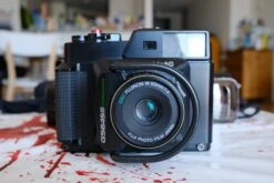 Fuji GS645S - Wide 60 - 120 Film Camera - Great Cond