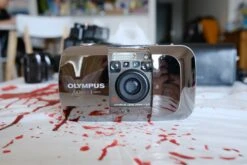 Olympus Mju Limited Edition - Metallic Silver - Good Cond