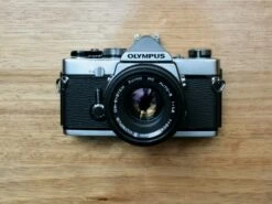 Olympus OM-1 SLR Camera With Zuiko 50mm F/1.8 Lens - 505409D