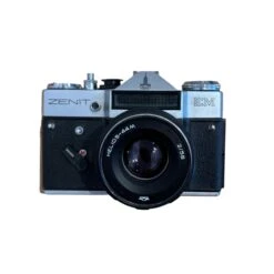 Zenit EM 35mm SLR Camera With Helios 58mm F/2 Lens